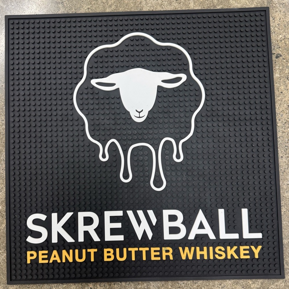 Skrewball bar mat